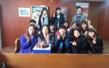학생부 생일자 파티 2월 28일 안수…